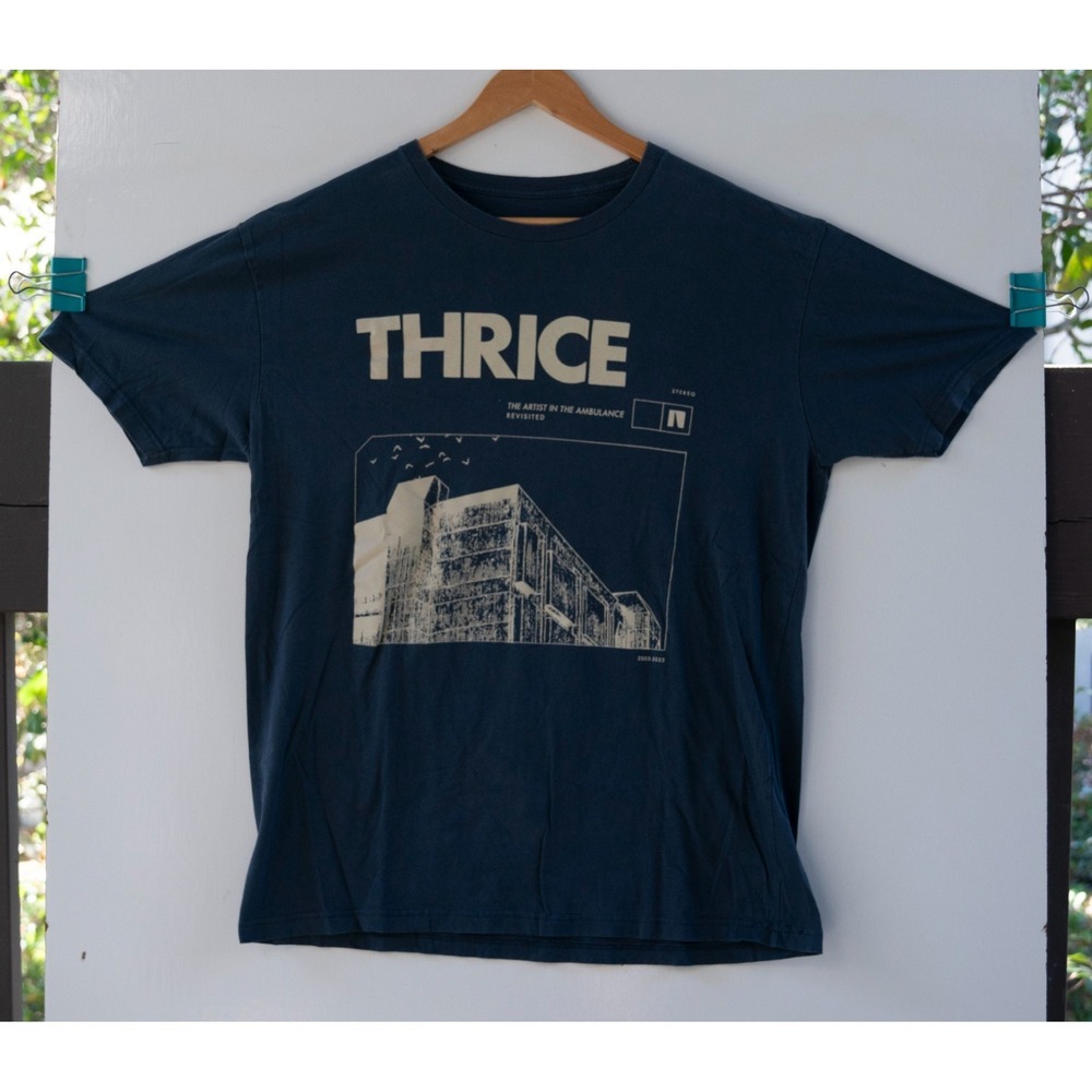 Thrice "The Artist in the Ambulance – Revisited 2003–2023"‎ Band T‑Shirt Size XL